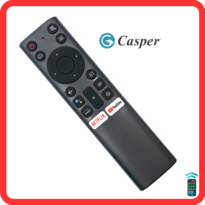 Điều khiển tivi CASPER giọng nói mẫu thẳng