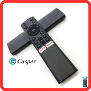Điều khiển tivi CASPER giọng nói mẫu thẳng