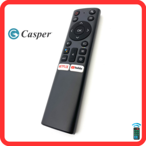 Điều khiển tivi CASPER giọng nói mẫu thẳng