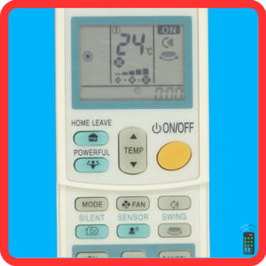 Điều Khiển Điều Hòa Daikin nút xanh Homeleave