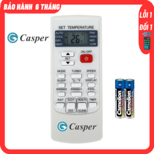 Điều Khiển Điều Hòa CASPER nút đỏ