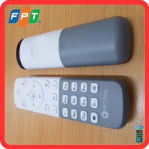 Điều khiển Đầu thu FPT trắng kèm Pin - Điều khiển Tivi FPT trắng.