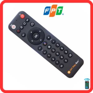 Điều khiển FPT giọng nói kèm Pin - Điều khiển FPT Play Box giọng nói. Điều khiển tivi FPT giọng nói.