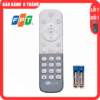 Điều khiển Đầu thu FPT trắng kèm Pin - Điều khiển Tivi FPT trắng.