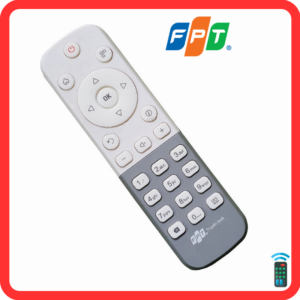Điều khiển Đầu thu FPT trắng kèm Pin - Điều khiển Tivi FPT trắng.