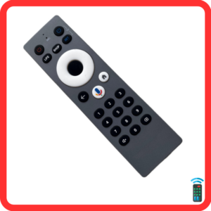 Điều khiển đầu thu FPT giọng nói mẫu xám.