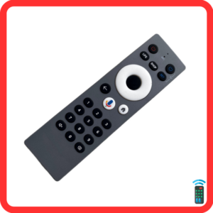 Điều khiển đầu thu FPT giọng nói mẫu xám.