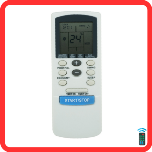 Điều khiển FUNIKI nút xanh Kèm Pin remote máy lạnh.