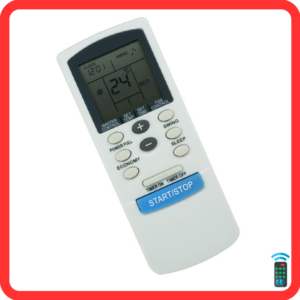 Điều khiển FUNIKI nút xanh Kèm Pin remote máy lạnh.