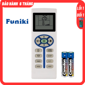 Điều khiển FUNIKI key Kèm Pin remote máy lạnh.