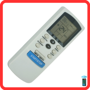 Điều khiển FUNIKI nút xanh Kèm Pin remote máy lạnh.