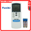Điều khiển FUNIKI nút xanh Kèm Pin remote máy lạnh.