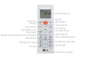 Hướng dẫn sử dụng điều hòa LG nút cam chi tiết và đầy đủ nhất
